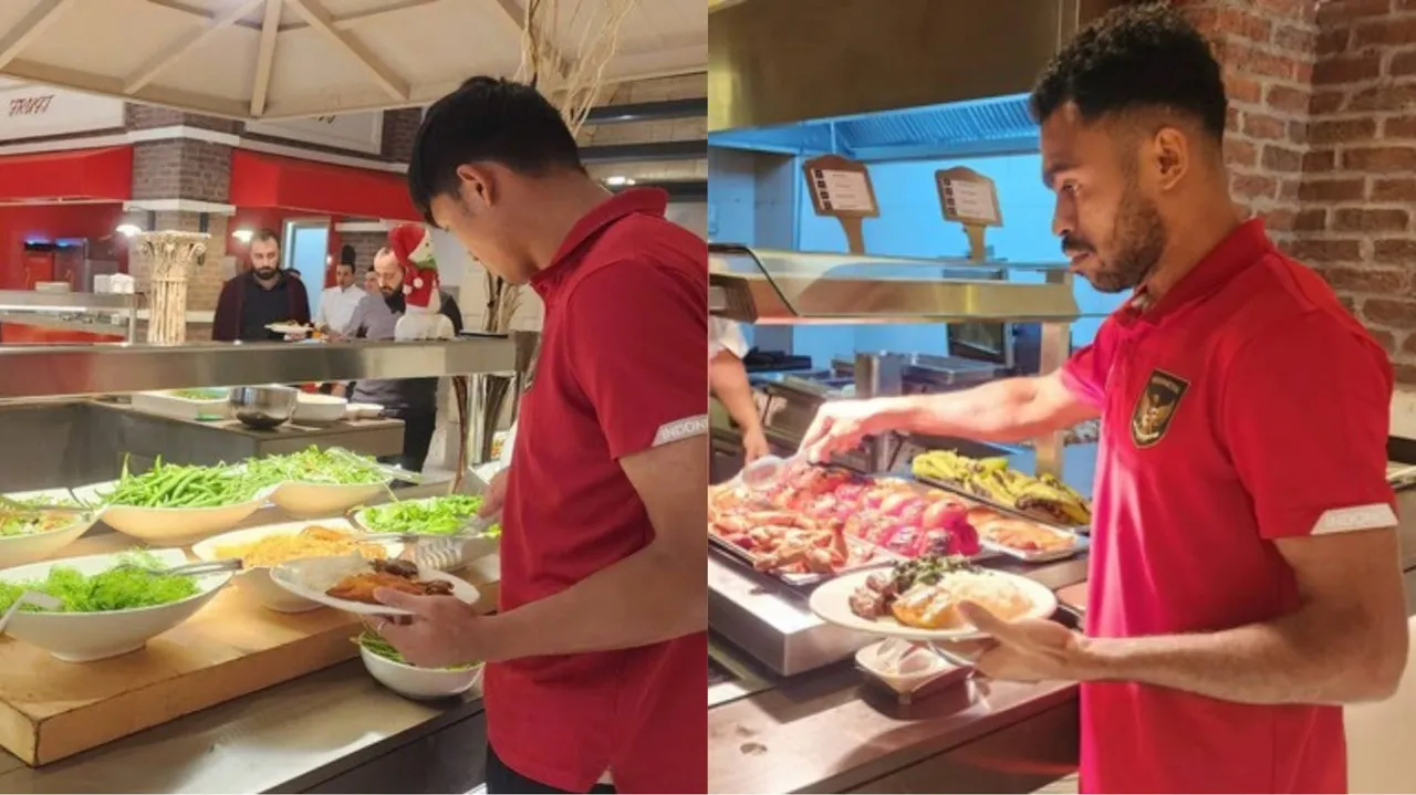 Reaksi Warganet saat Tahu Menu Makanan Pemain Timnas