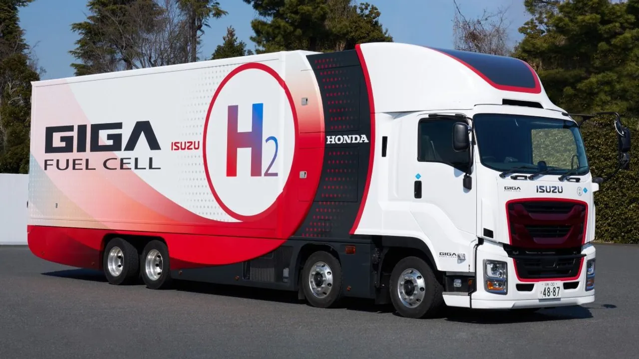 Honda dan Isuzu Kerja Sama Uji Coba Truk Hidrogen di Jepang