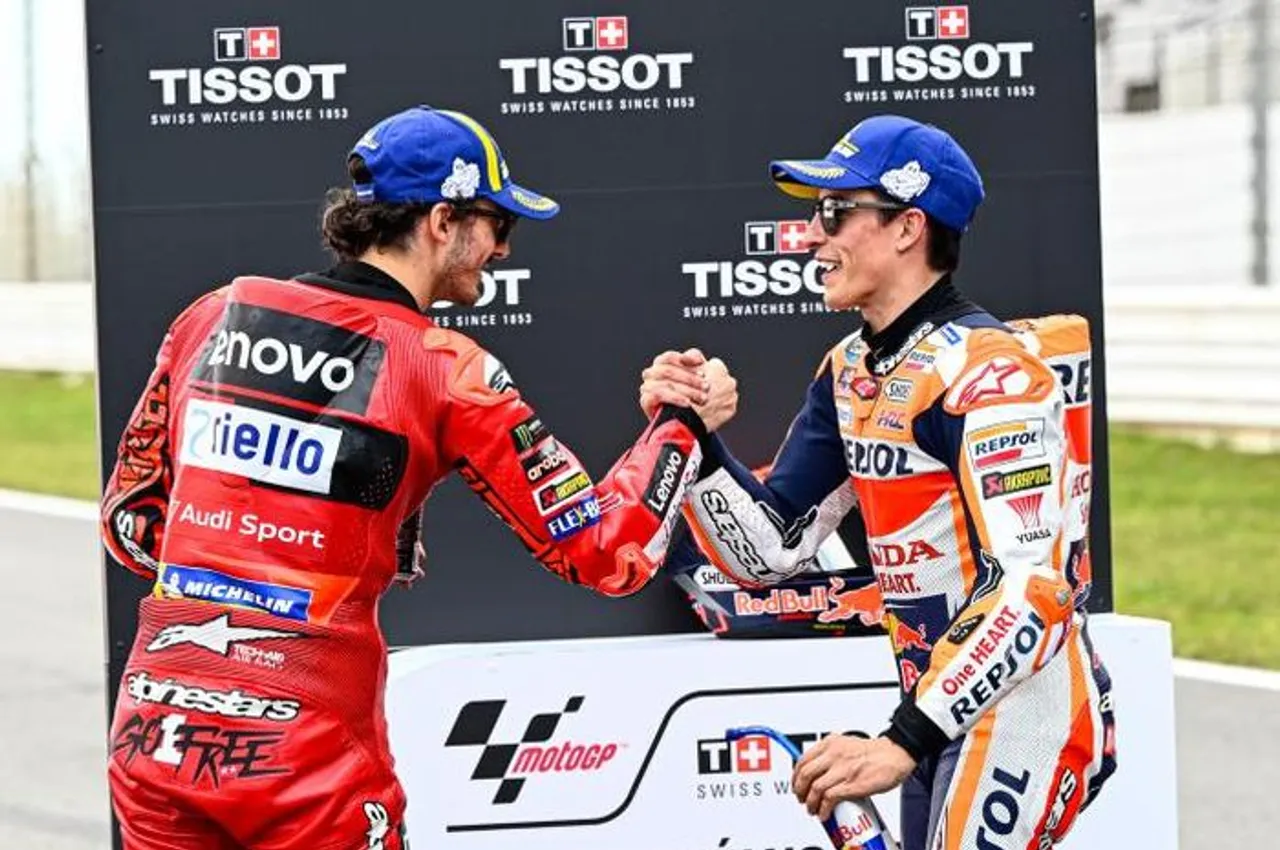 Naiki Motor yang Buatnya Juara MotoGP, Bagnaia: Marquez adalah Ancaman