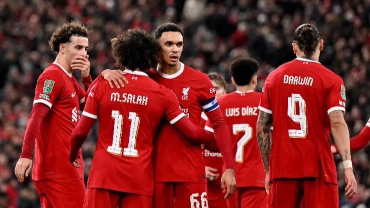 Pemain Liverpool di Liga Inggris 2023/2024, Twitter Liverpool