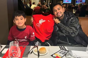 Detik-detik Mo Salah Gagal Penalti, ini Reaksi Rafathar di Anfield