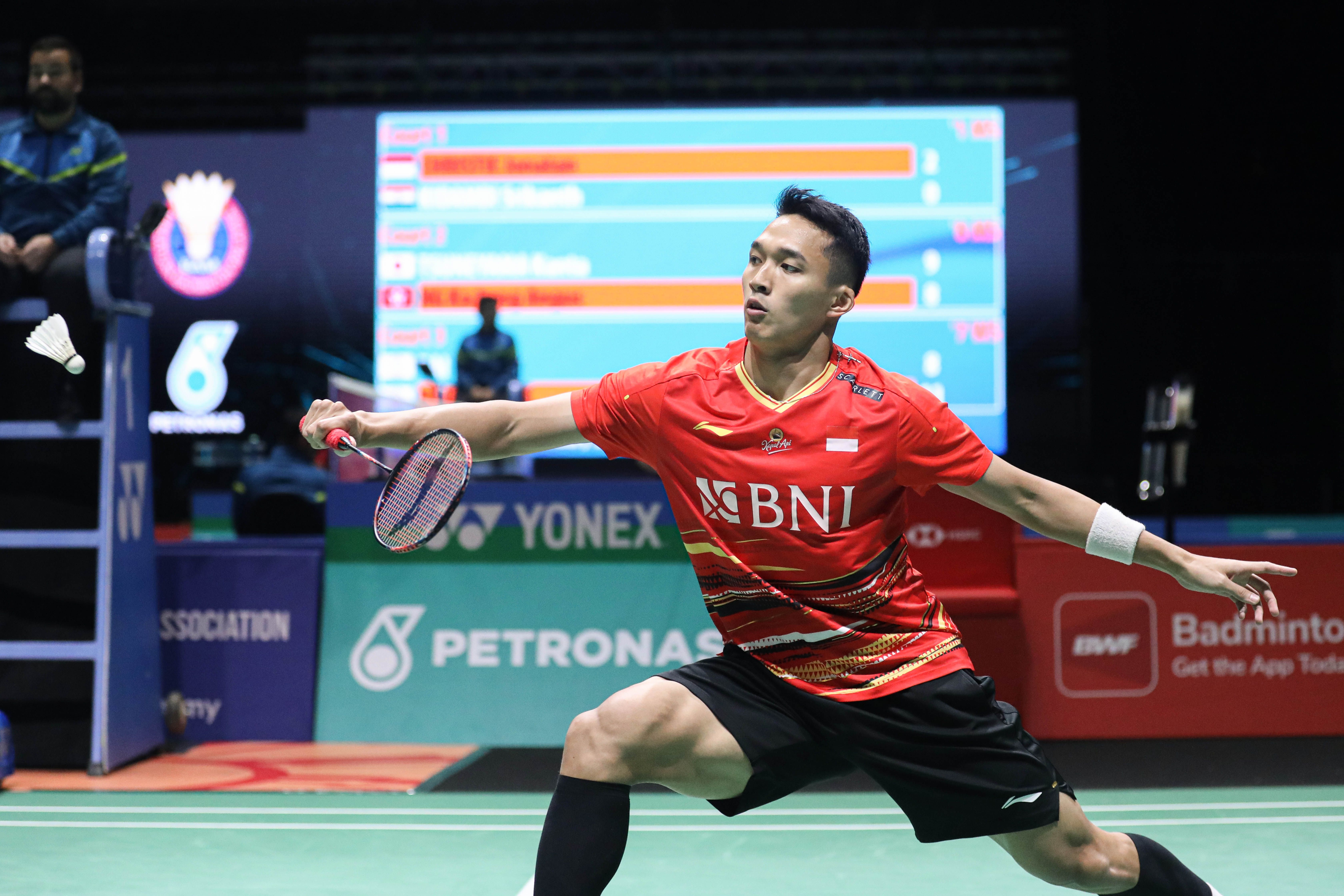 Jonatan Christie Tumbang di Babak 32 Besar Indonesia Masters 2024