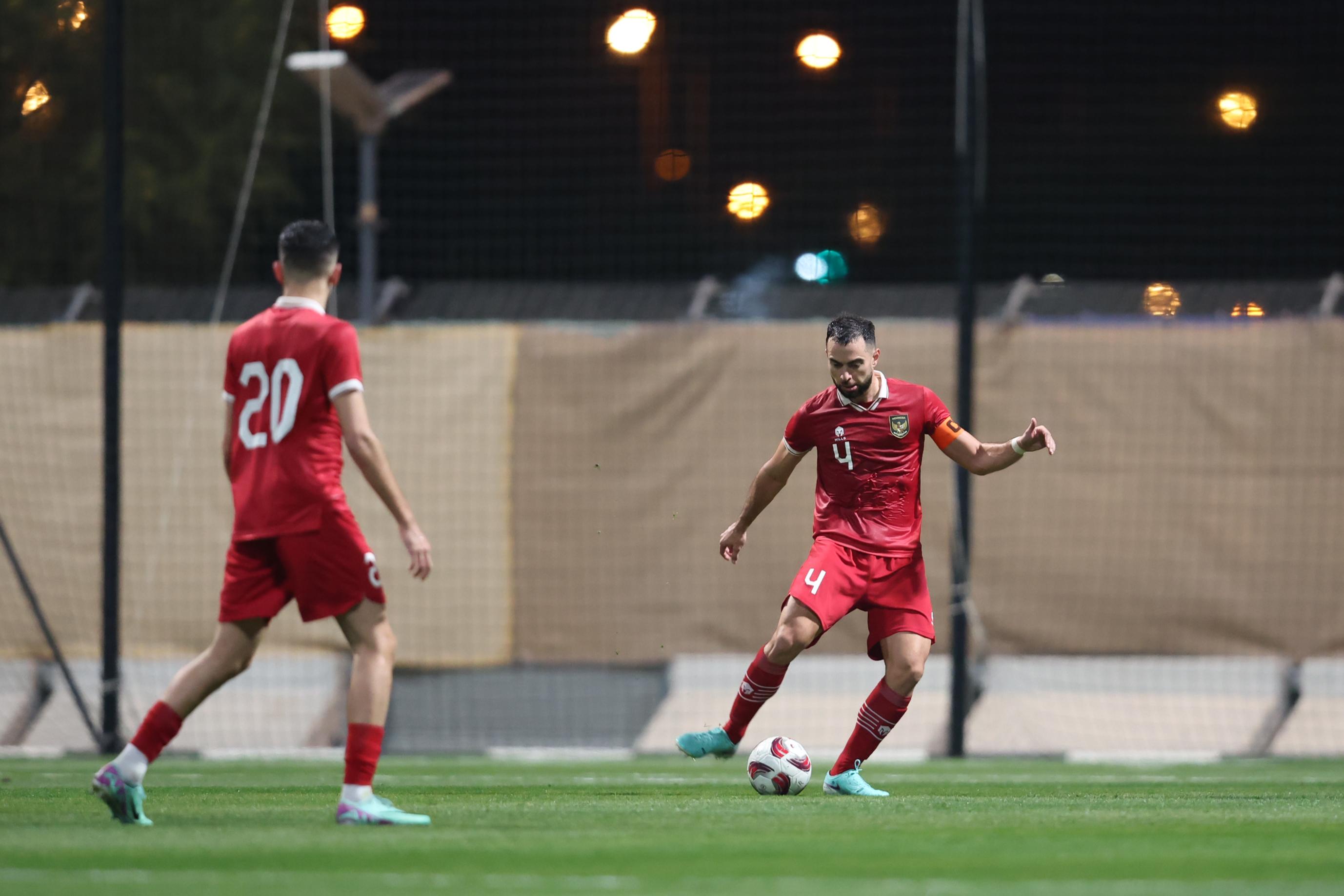 Timnas Indonesia vs Iran dalam laga uji coba jelang Piala Asia 2023, Selasa (9/1/2024)/Doc PSSI