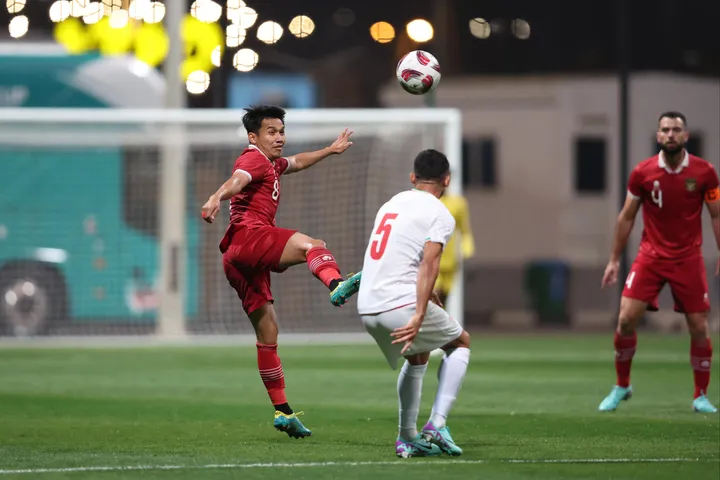 Timnas Indonesia vs Iran dalam laga uji coba jelang Piala Asia 2023, Selasa (9/1/2024)/Doc PSSI