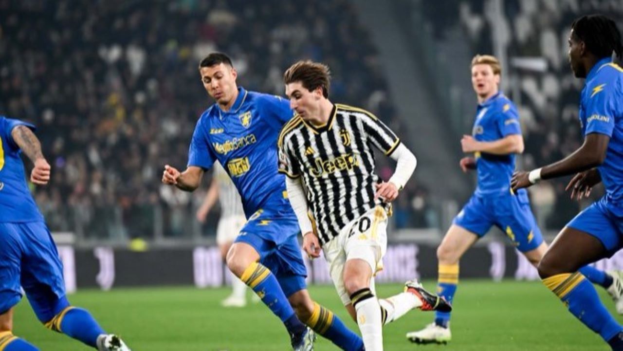 Juventus vs Frosinone di perempat final Coppa Italia/twitter Juventus