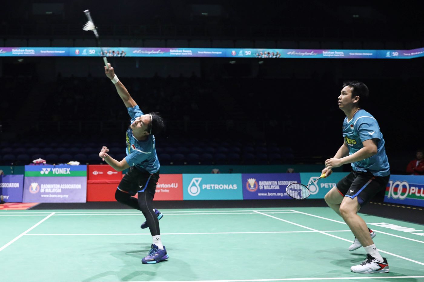 Mohammad Ahsan/Hendra Setiawan Retired di Gim Kedua 16 Besar Malaysia Open 2024