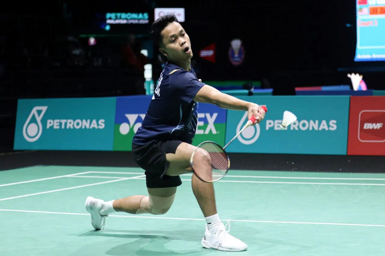 Malaysia Open 2024: Ginting Wakil ke-8 Indonesia yang Gugur