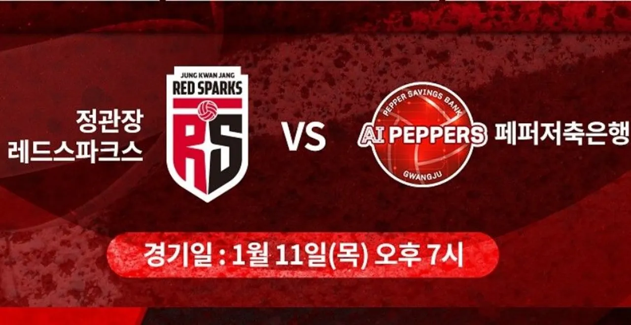 Jadwal Liga Voli Korea Selatan 11 Januari: Red Sparks vs AI Peppers