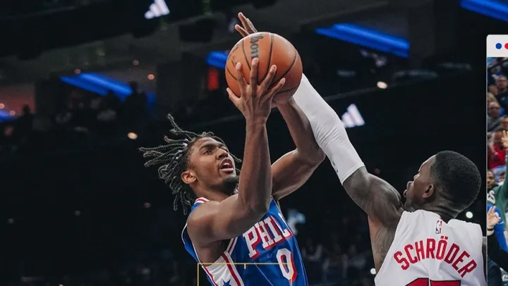 Pertandingan Philadelphia 76ers di NBA/Twitter 76ers