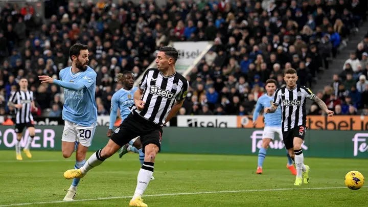 Newcastle vs Manchester City di Liga Inggris/Twitter Premier League