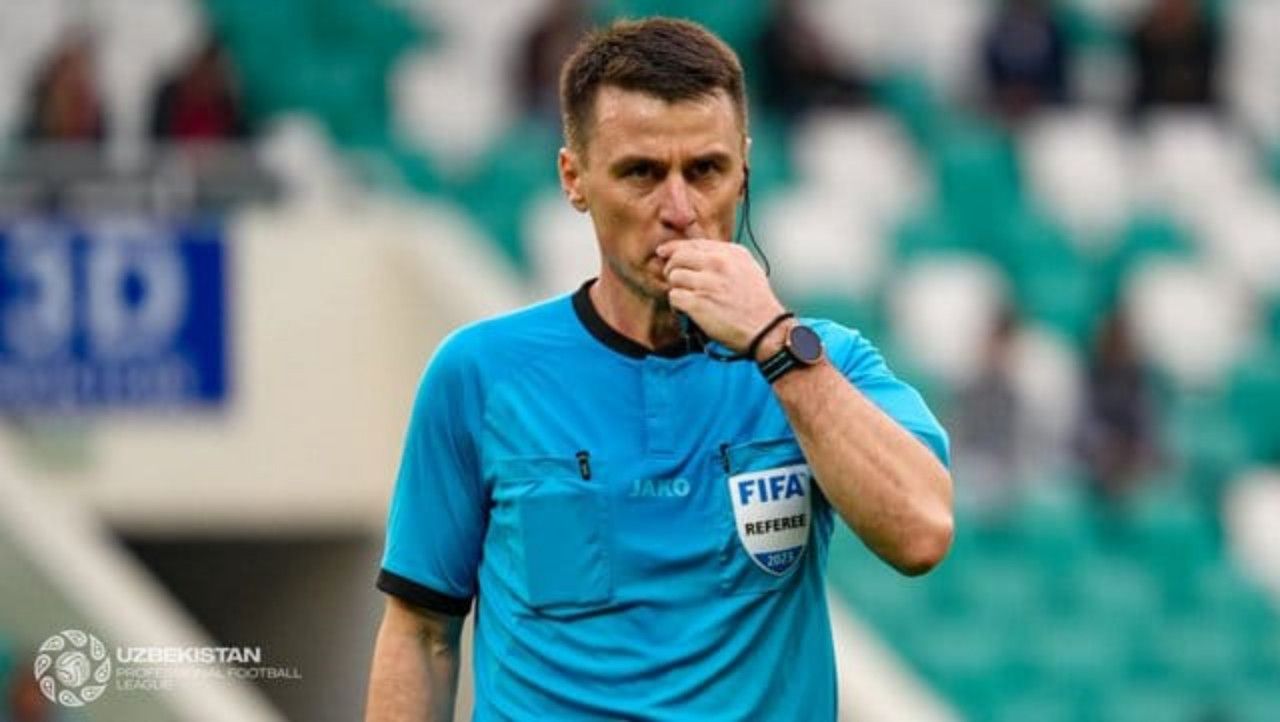 Wasit Ilgiz Tantashev (Kredit) Uzbekistan Profesiobal Football League)