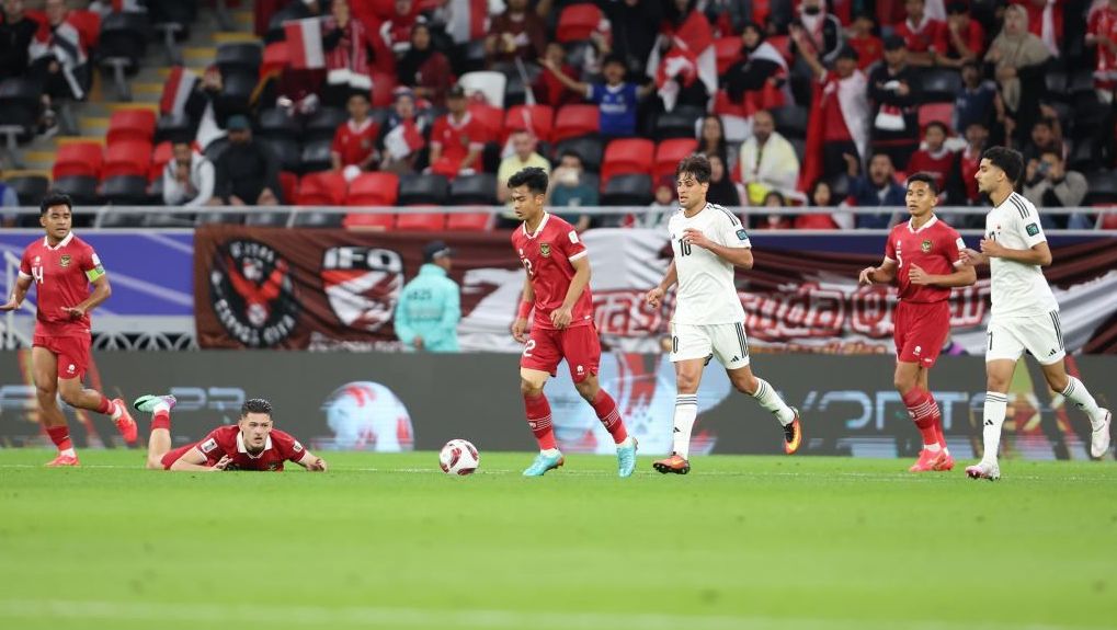 Timnas Indonesia takluk 1-3 dari Irak pada laga perdana Piala Asia 2023, Senin (15/1/2024) malam WIB/dok. PSSI.