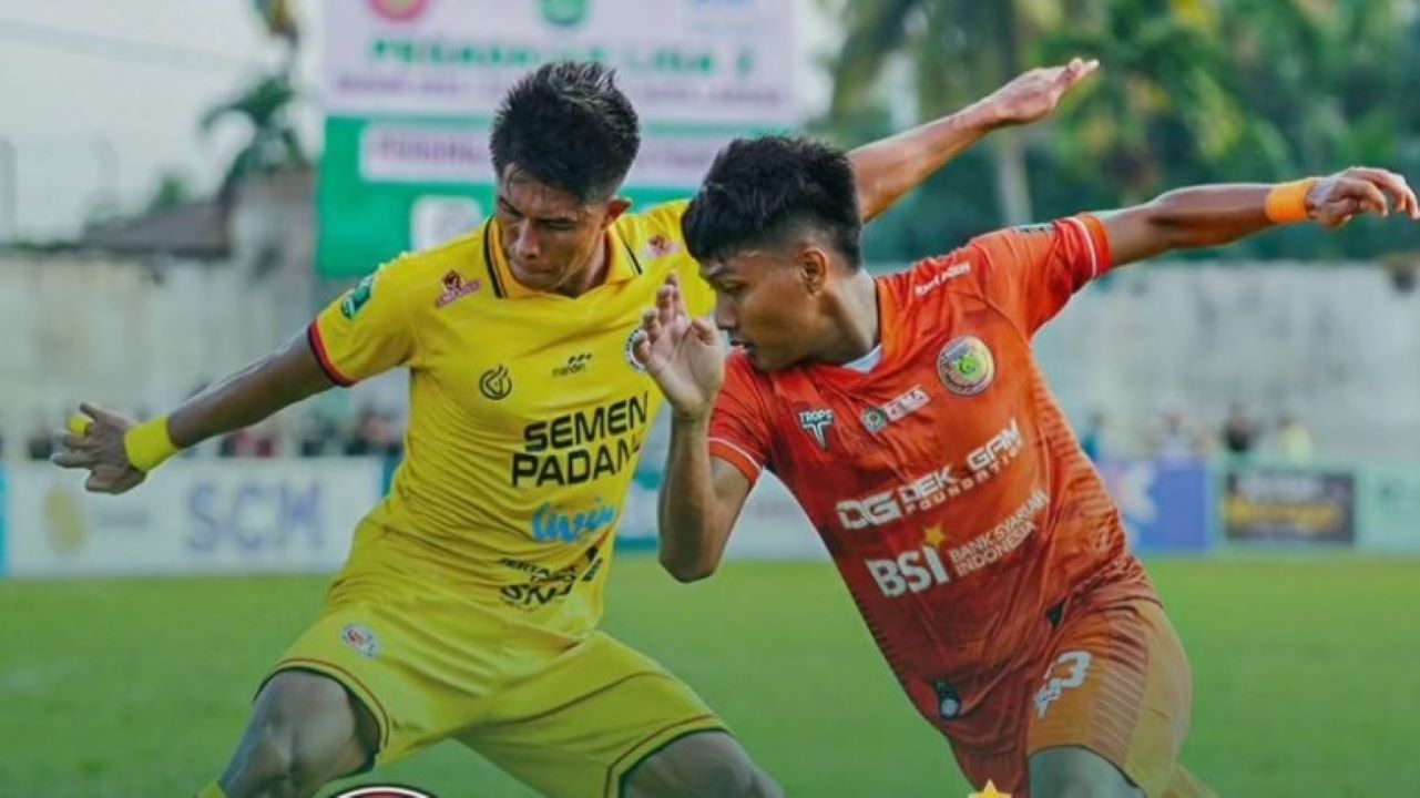 Semen Padang FC di Pertandingan Liga 2/Twitter Liga 2