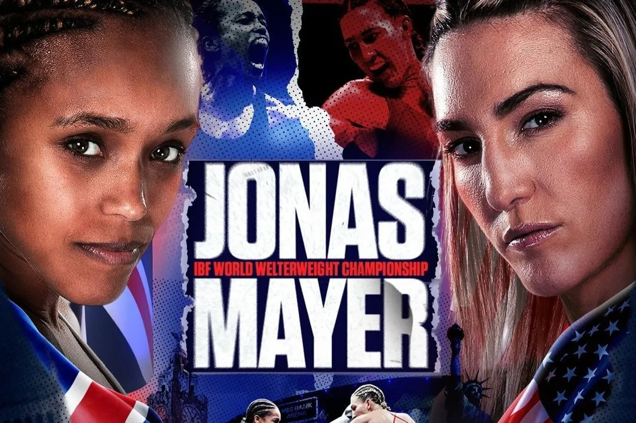 Natasha Jonas vs Mikaela Mayer (sumber: Instagram TopRank