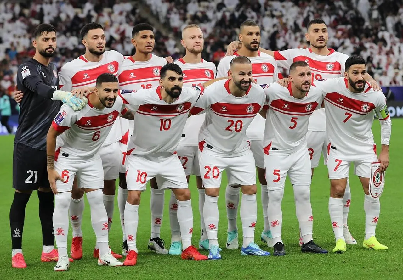 Skuat Lebanon, Piala Asia 2023 Qatar (Sumber: Instagram @falebanon)