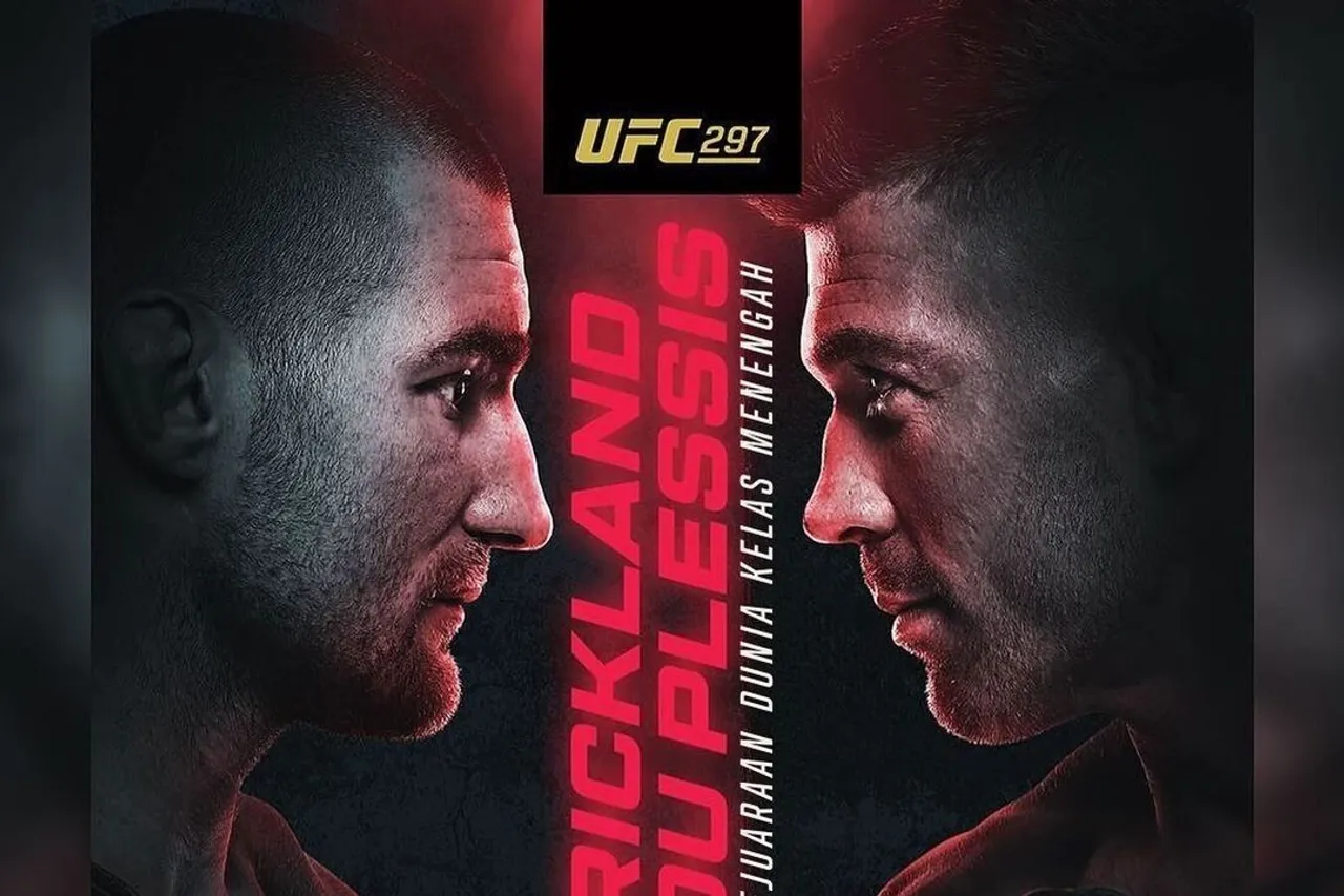 Link Live Streaming UFC 297: Sean Strickland vs Dricus Du Plessis