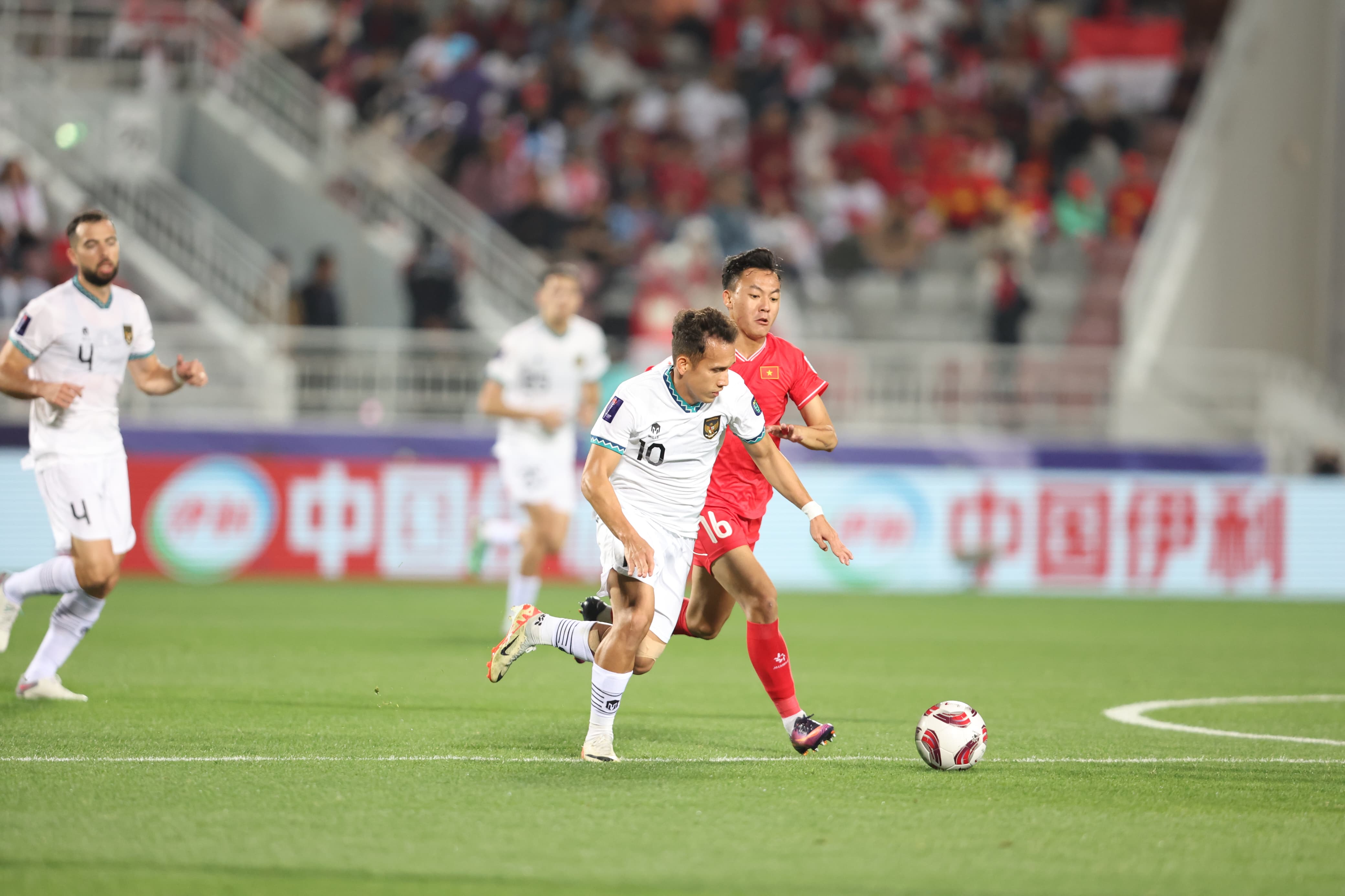 Egi Maulana Vikri dalam laga lanjutan Grup D Piala Asia antara Indonesia vs Vietnam, 19 Januari 2024 (doc PSSI)