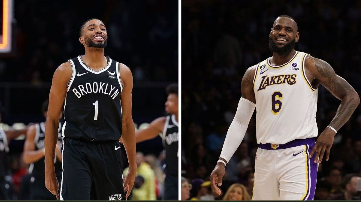 LA Lakers berhadapan dengan Brooklyn Nets pada Sabtu (20/1/2024)/NBA.