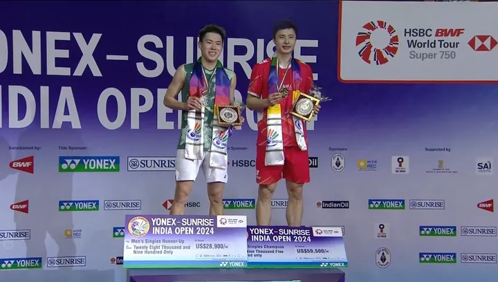 Shi Yu Qi Penyelamat Wajah China di India Open 2024