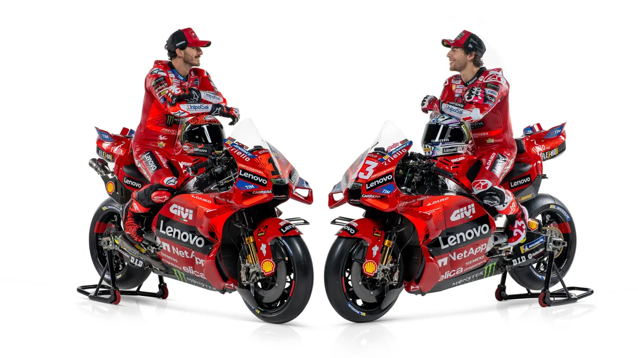 Resmi! Ducati Lenovo Rilis Livery Motor untuk MotoGP 2024