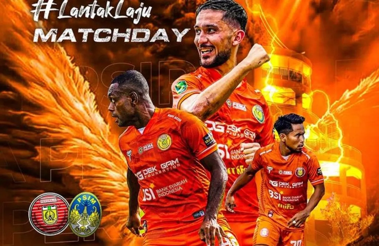 Link Live Streaming 12 Besar Liga 2: Persiraja vs PSIM Yogyakarta