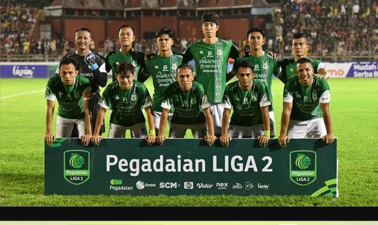 PSMS Medan lawan Semen Padang di babak 12 besar Liga 2, Senin (22/1/2024)/foto: IG PSMS.