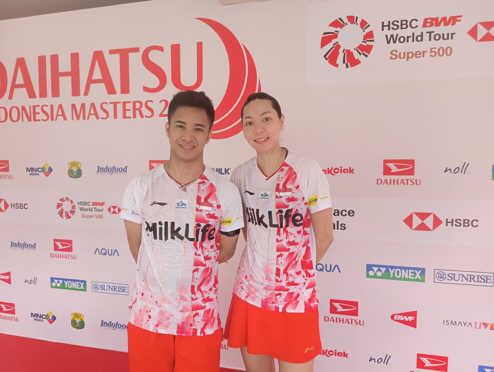 Dejan Ferdinansyah/Gloria Emanuelle Widjaja di Indonesia Masters 2024