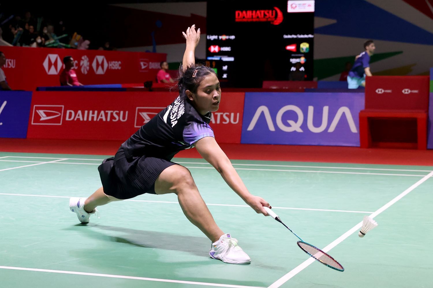 Gregoria Mariska Tunjung di Indonesia Masters 2024 (Foto: PBSI)