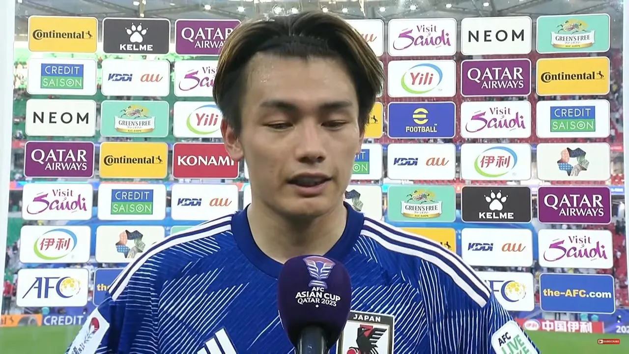 Ayase Ueda Pembobol Gawang Garuda di Laga Pamungkas Grup D Piala Asia 2023