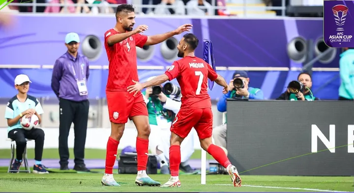 Bahrain menang 1-0 atas Yordania di laga terakhir Grup E Piala Asia 2023, Kamis (25/1/2024)/foto: Asian Cup.