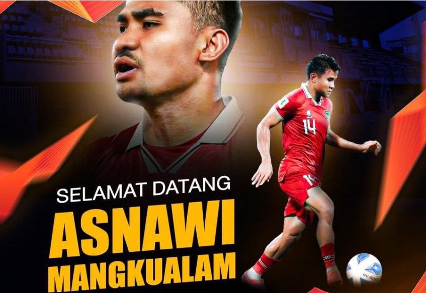 Asnawi Mangkualam resmi bergabung dengan klub Thailand, Port FC/foto: Port FC.