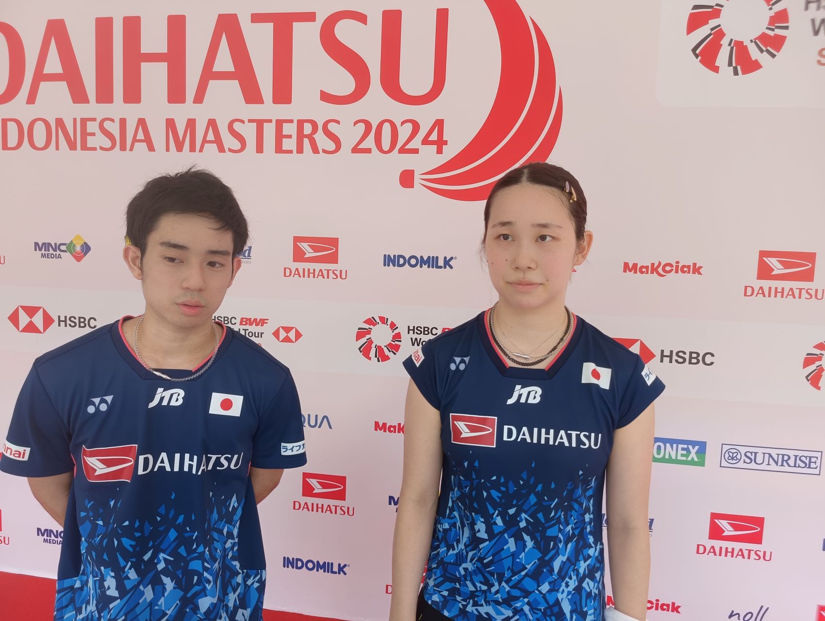 Hiroki Midorikawa/Natsu Saito Lolos ke Semifinal Indonesia Masters 2024