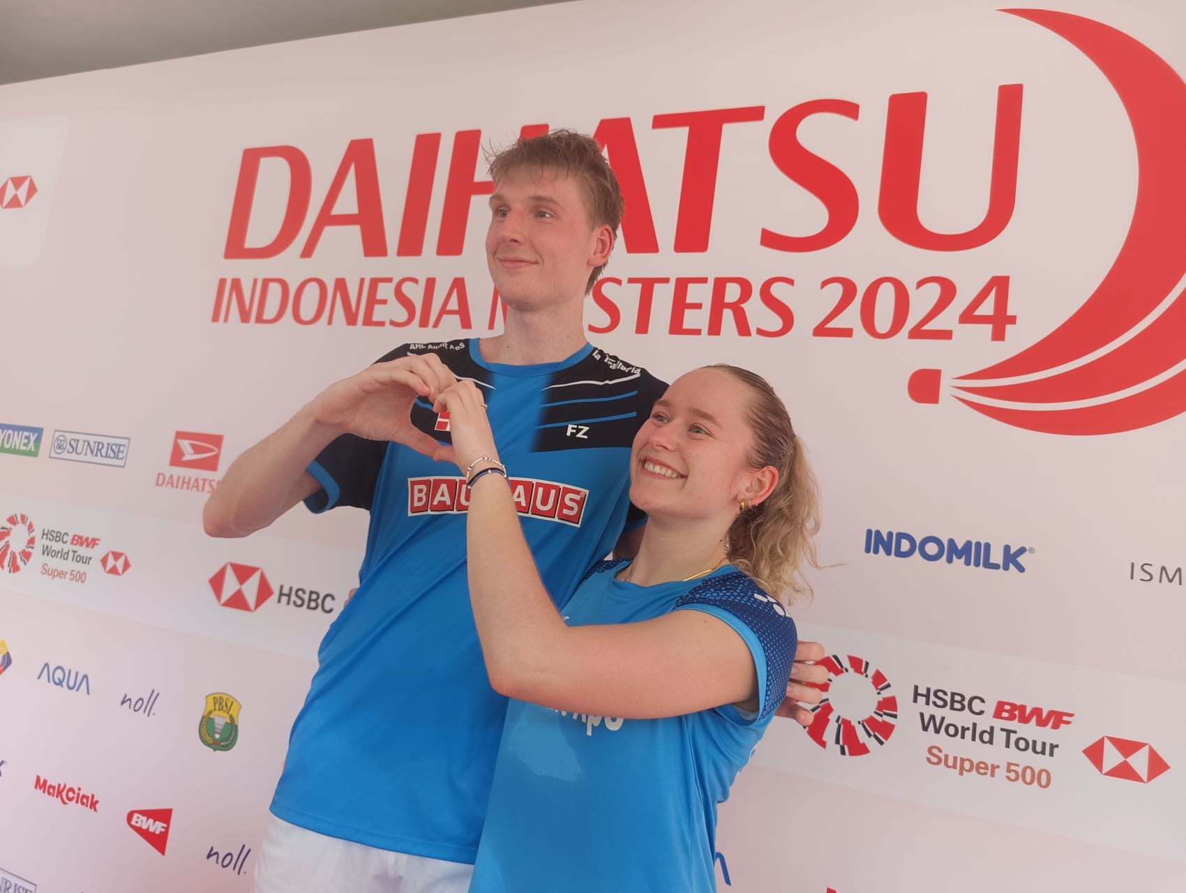 Jesper Toft/Clara Graversen di Indonesia Masters 2024