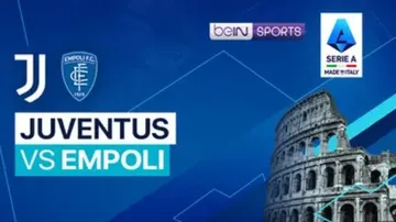 Link Live Streaming Juventus vs Empoli Pukul 00.00 WIB