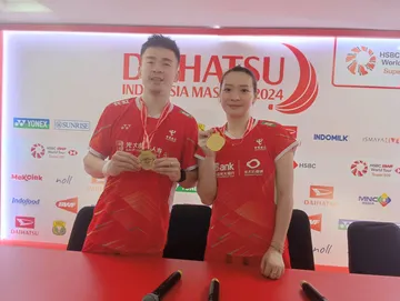Trofi Juara Indonesia Masters 2024  Zheng Si Wei Jatuh dan Hancur