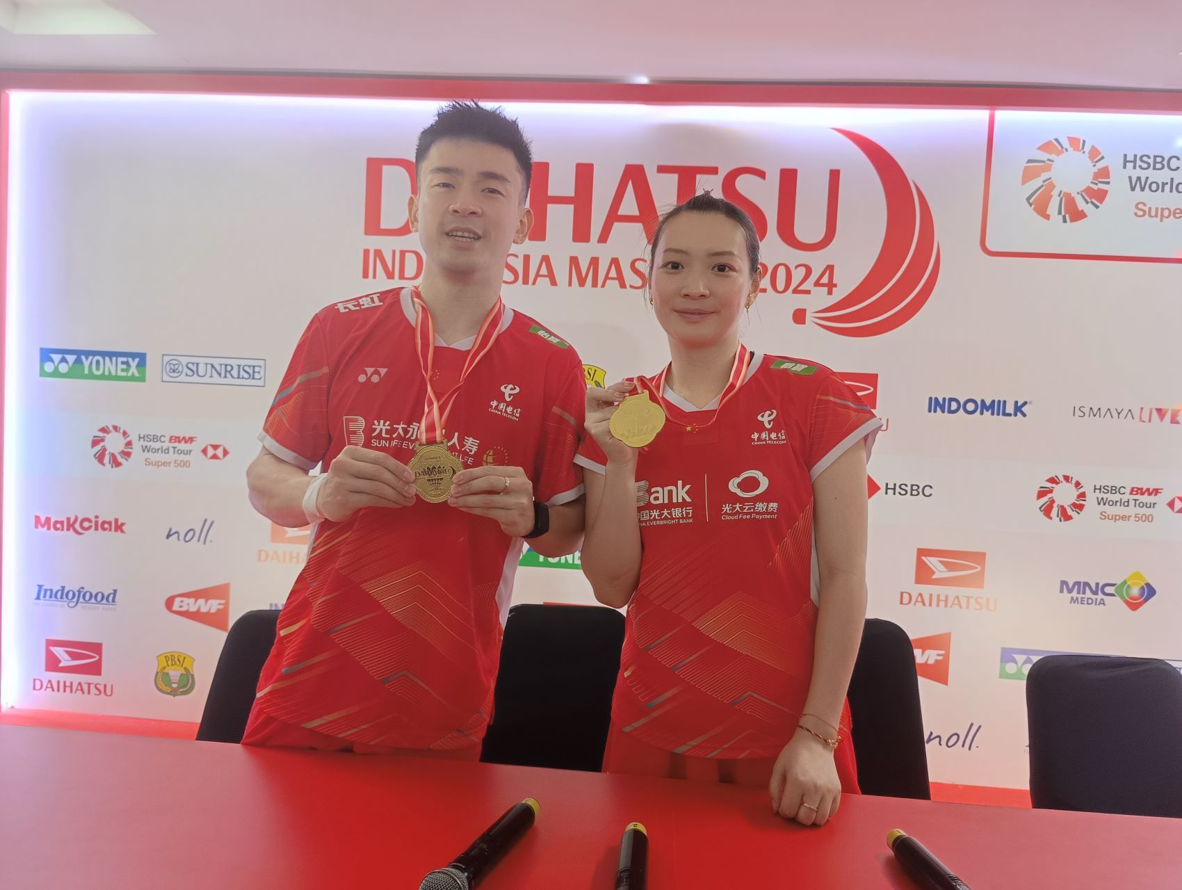 Zheng Si Wei/Huang Ya Qiong Juara Indonesia Masters 2024