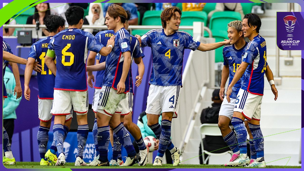 Jepang ke perempat final Piala Asia 2023 (Sumber: Twitter @afcasiancup)