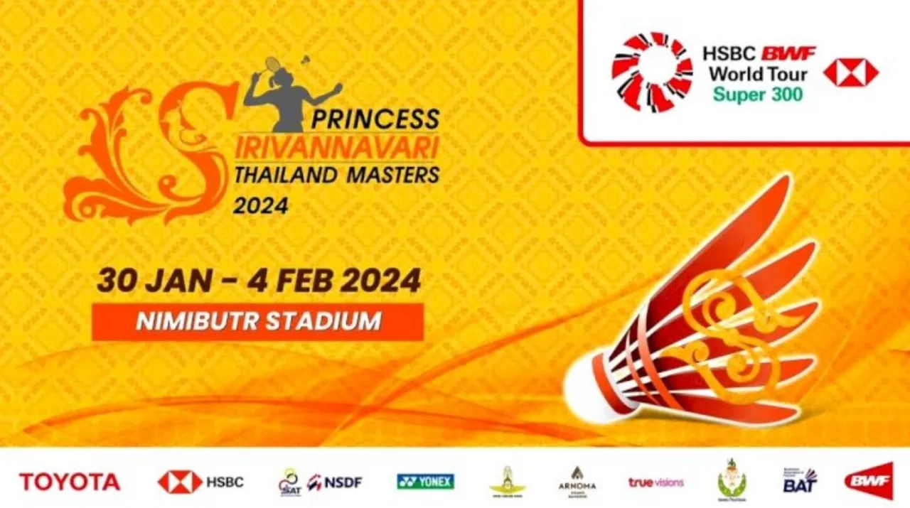 2 Link Live Streaming Perempat Final Thailand Masters 2024, 2 Februari