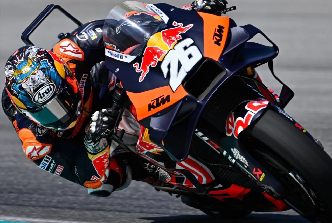 Dani Pedrosa tercepat di tes shakedown MotoGP 2024 hari pertama di Sirkuit Sepang, Malaysia, Kamis (1/2/2024)/foto: MotoGP.