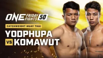 Link Live Streaming ONE Friday Fights 50: Yodphupa vs Komawut