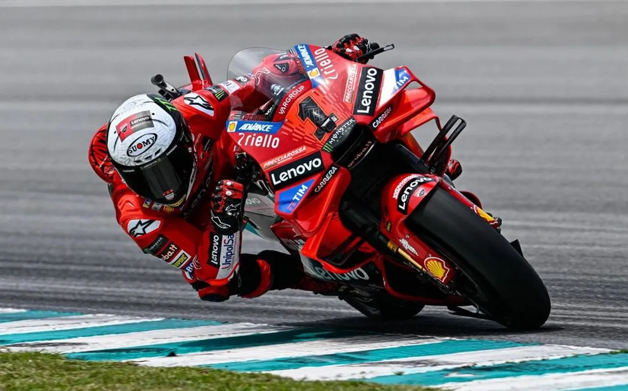 Dominan di Hari 3 Tes MotoGP Sepang, Bagnaia Banggakan Ducati GP24