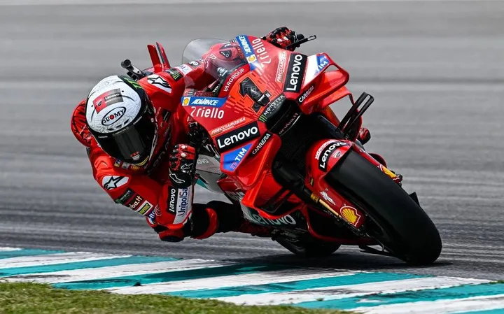 Hasil Tes MotoGP Qatar 2024: Marquez Urutan 16, Bagnaia Kembali Meraja
