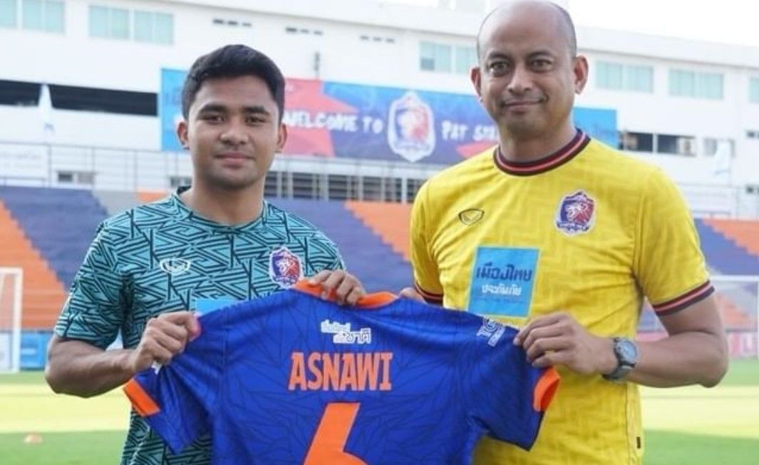 Asnawi Mangkualam mengenakan nomor punggung 6 bersama Port FC/foto: IG Port FC.