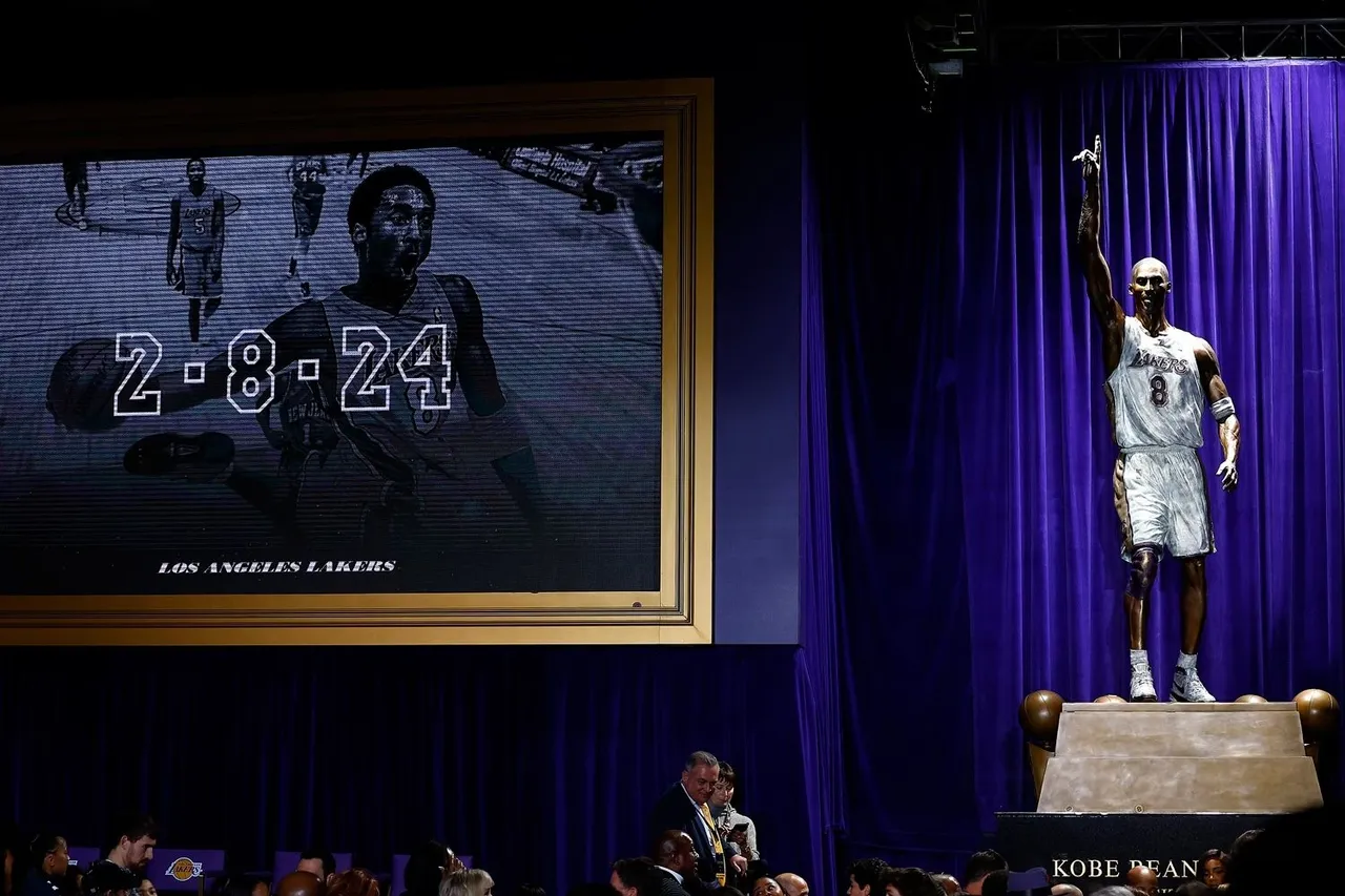 Patung Kobe Bryant Diresmikan, Beratnya Hampir 2 Ton