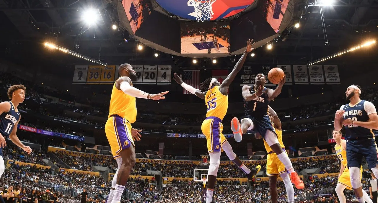 Link Live Streaming NBA LA Lakers vs New Orleans Pelicans, 10.30 WIB