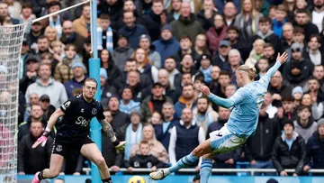 Statistik Laga Manchester City vs Everton: Erling Haaland Cetak Brace