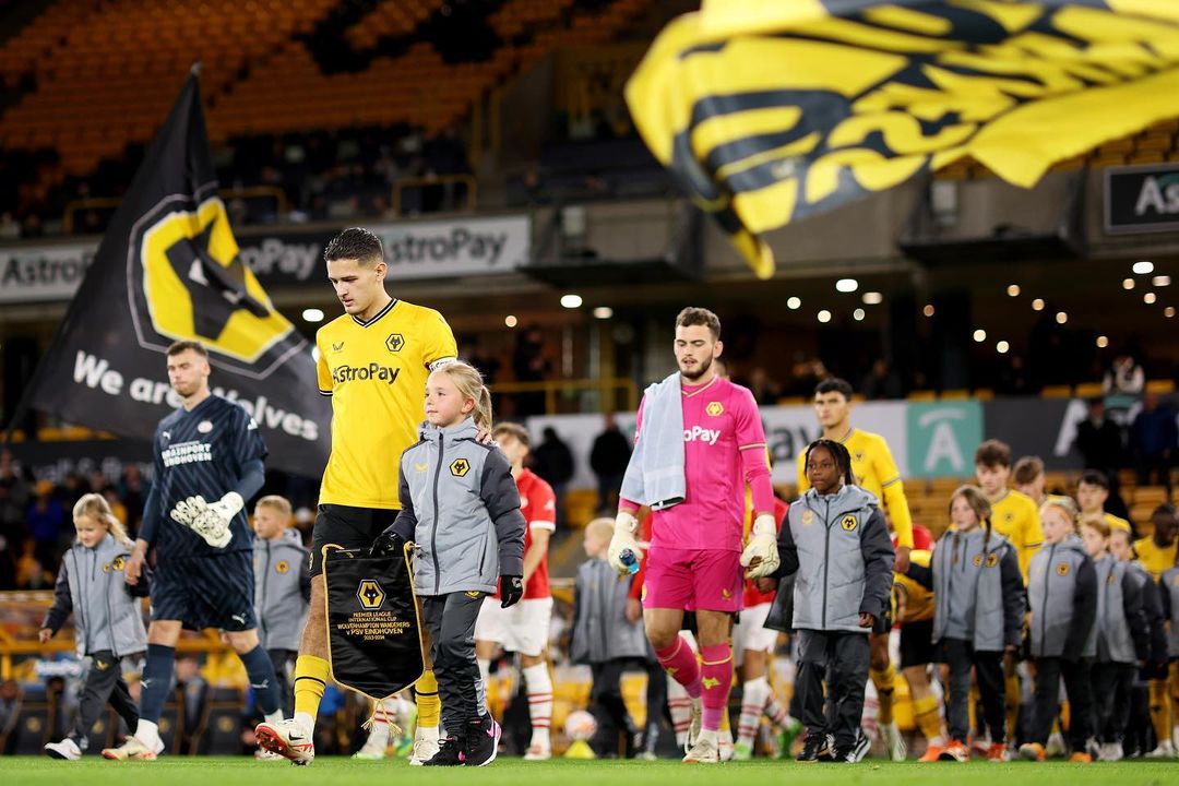 Justin Hubner bermain untuk Wolverhampton Wanderers U-21/foto: IG Justin Hubner.