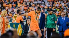 Sebastien Heller di Partai Final Piala Afrika 2023.jpg - 