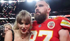 Taylor Swift - Taylor Swift dan Travis Kelce (Sumber: Instagram @nfl)