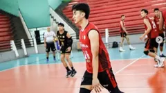 Jakarta Bhayangkara Presisi saat latihan jelang Proliga 2024/IG Jakarta Bhayangkara Presisi - Jakarta Bhayangkara Presisi saat latihan jelang Proliga 2024/IG Jakarta Bhayangkara Presisi